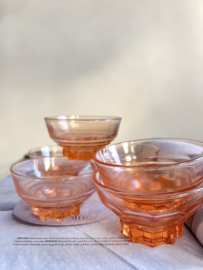 Setje Val- Saint- Lambert - roze - schaaltjes - Sevariana-Rosalin Luxeval -