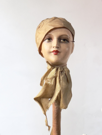 Boudoir miniature hat stand flapper girl