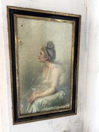 Chromolithography Vittorio Matteo Corcos Italian