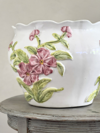 Grote vintage bloempot