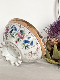 Antique cafe latte bowl