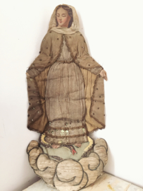 Antieke religieuze Madonna