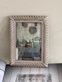 Old baroque style photo frame