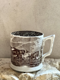 Antique french mug