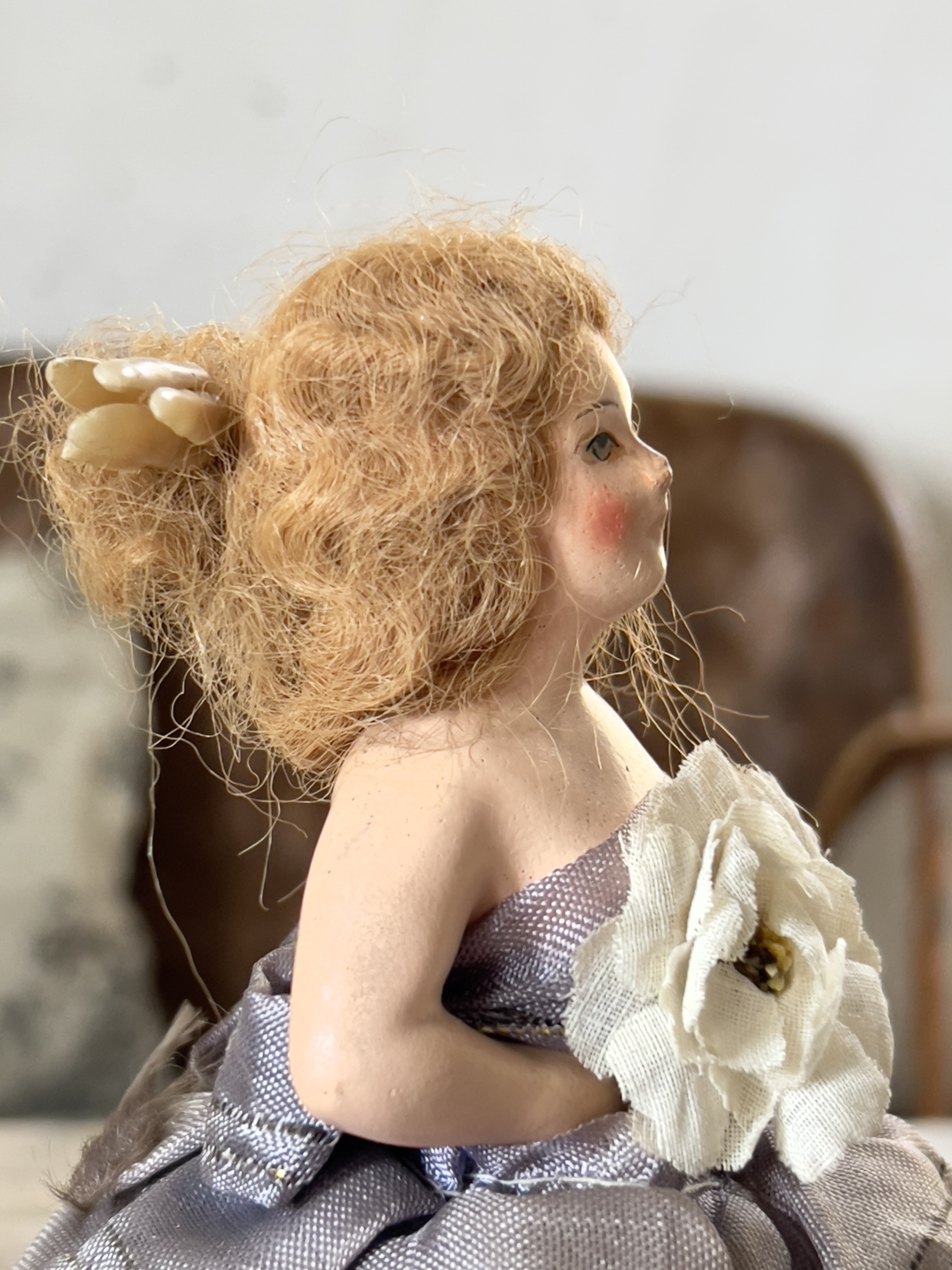 Half doll lady