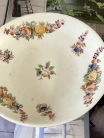 Antieke set florale schoteltjes