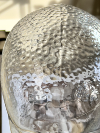 Vintage glazen mannequin hoofd