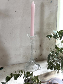 Old glass portieux Vallerysthal candle holder