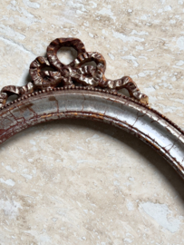 Antieke franse strik lijst zilver