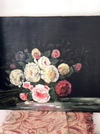 Stilllife roses oilpainting
