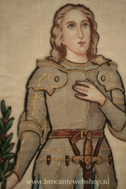 Antieke franse vaandel  -Jeanne d'Arc-