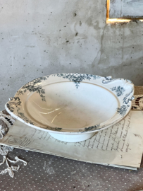 Antique serving dish