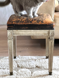 Antique Louis XVI hocker/ stool