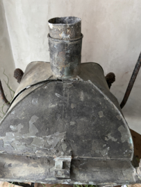 Antiek franse XL koperen lantaarn