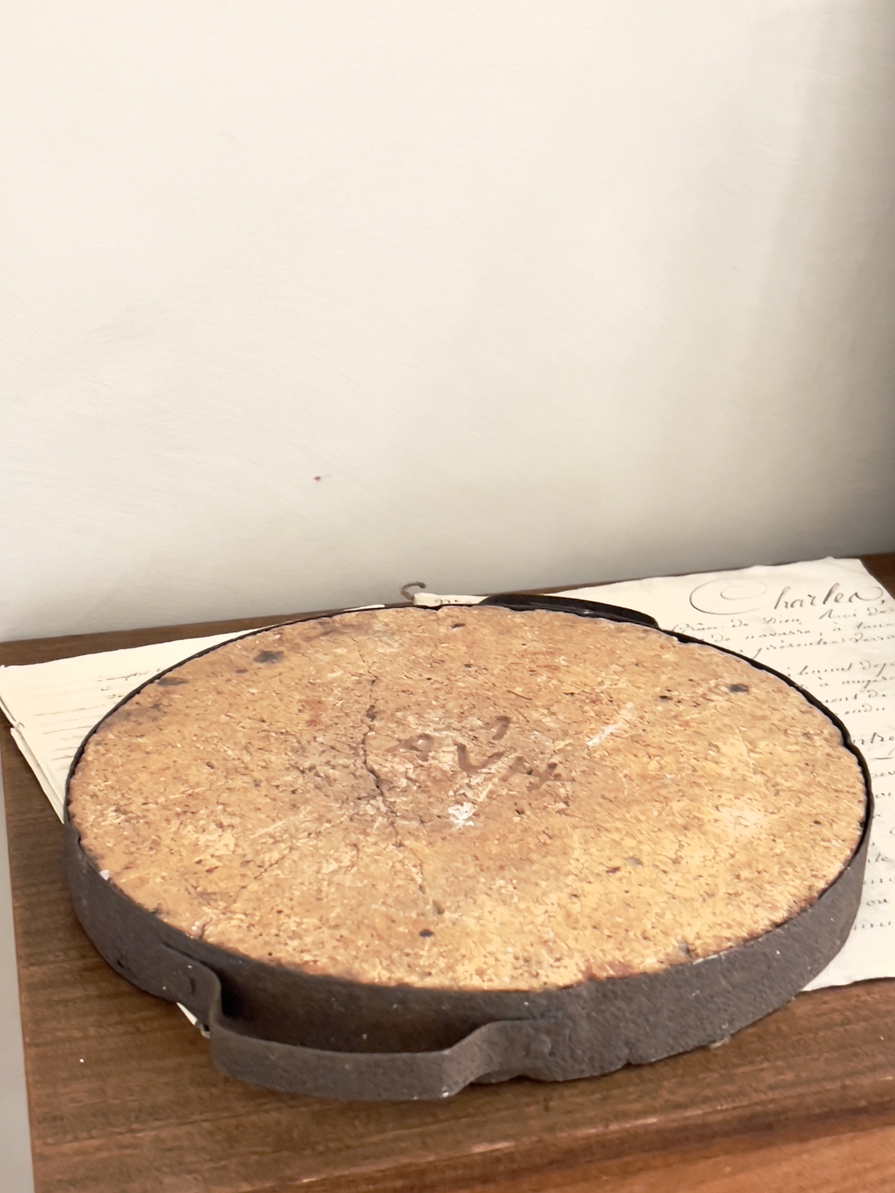 Old warm hold plate