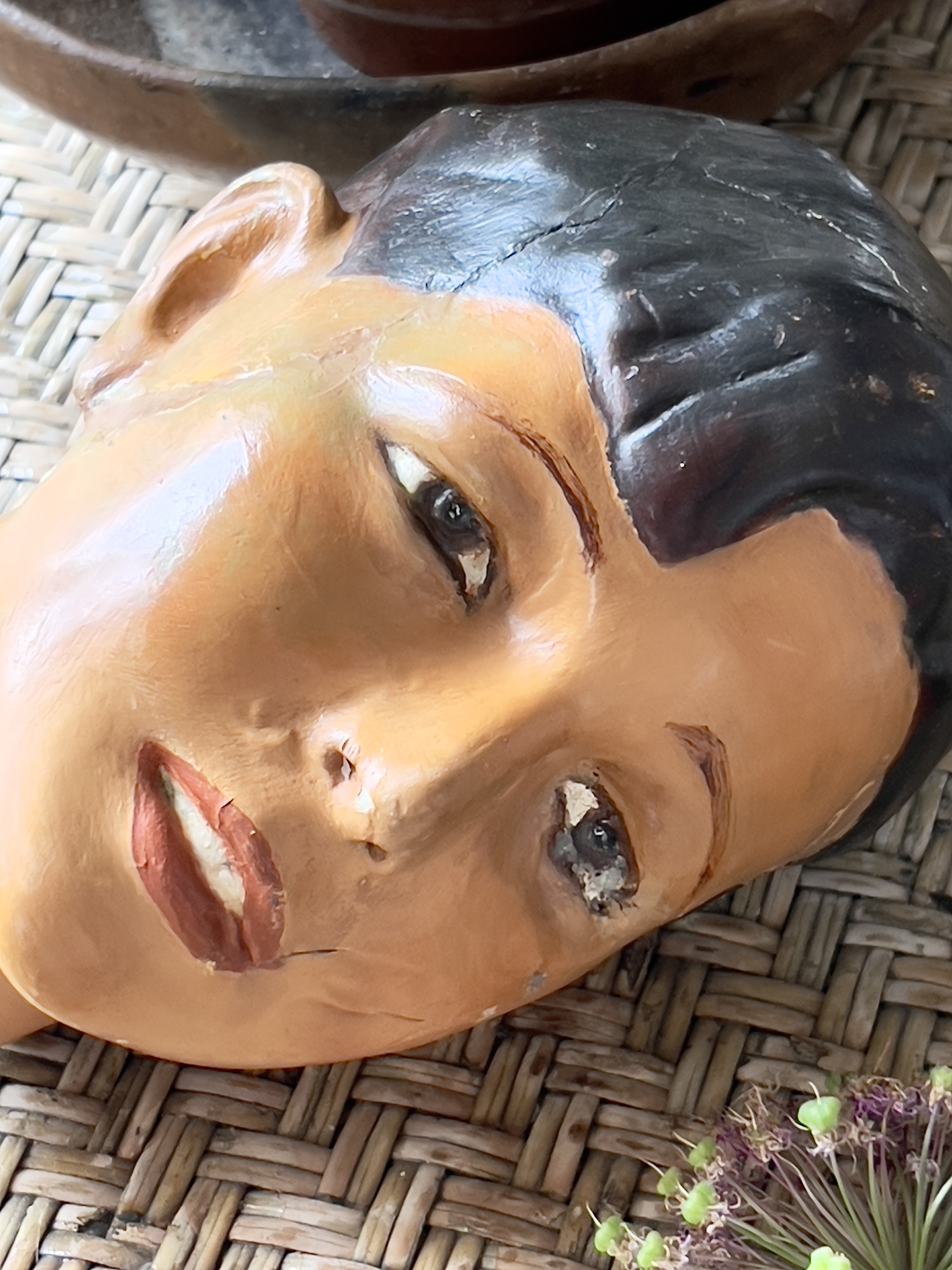 Antiek mannequin hoofd