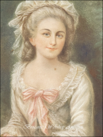 18e eeuws pastel portret