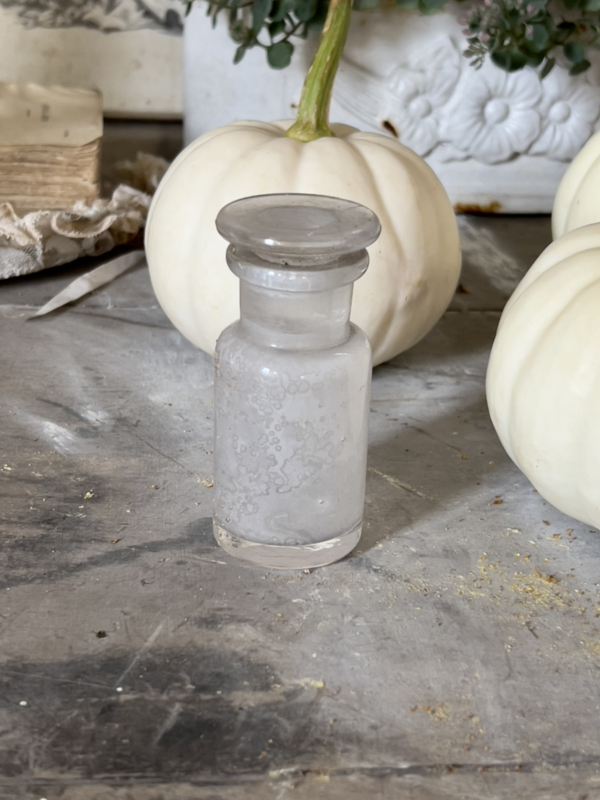 Old small grocery bottle