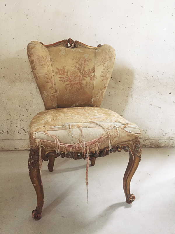 medeklinker smog Onderdompeling Antiek stoeltje/ Antique ladies chair | - Verkocht....... | Brocante  Webshop Antiques