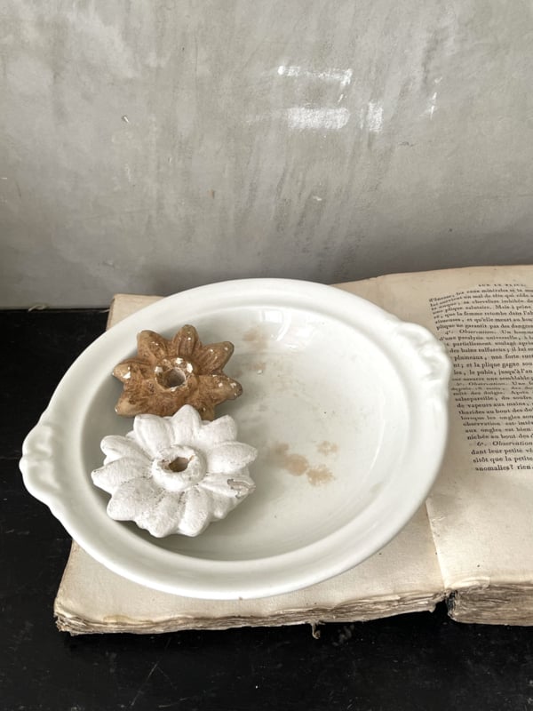 Old serving dish