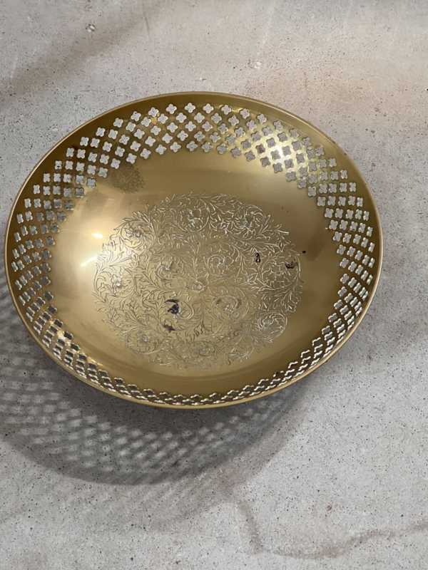Vintage brass bowl