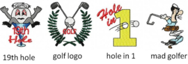 Golfhanddoek met naam (STANDAARD kwaliteit)