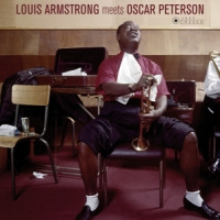 Louis Armstrong & Oscar Peterson Louis Armstrong Meets-hq- LP
