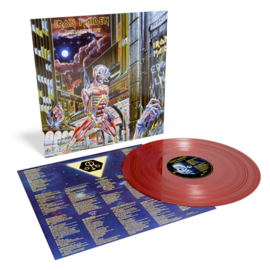 Iron Maiden - Somewhere In Time LP - Red Vinyl-