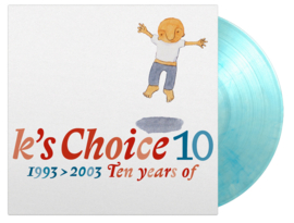 K's Choice Ten Years Of 2LP - Blue Vinyl-