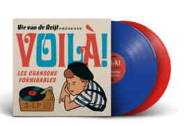 Vic van de Reijt présente: Voila! Les Chansons Formidables 2LP - Blue & Red Vinyl-