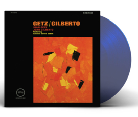 Stan & Joao Gilberto Getz Getz/Gilberto LP - Transparent Turquoise Vinyl-