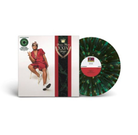 Bruno Mars 24k Magic LP - Green Vinyl-