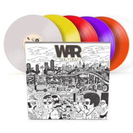 WAR The Vinyl 1977-1994 5LP -Coloured Vinyl-