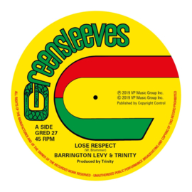 Levy Barrington & Trinity Lose Respect LP