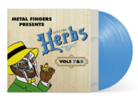 Mf Doom Metal Fingers Presents Special Herbs 7&8 2LP- Blue Vinyl-