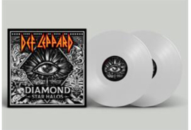 Def Leppard Diamond Star Halo LP - Clear Vinyl-