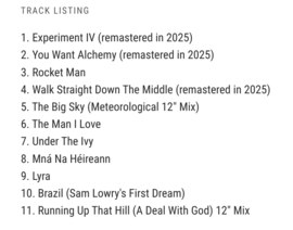 Kate Bush Best Of The Other Sides LP - Green Marbled Vinyl-