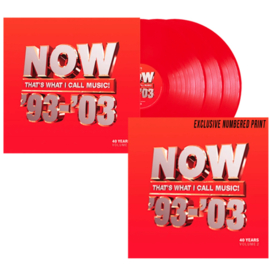 Now That's What I Call 40 Years: Vol.2 1993-2003 3LP - Red VInyl-