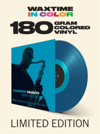 Sonny Rollins Saxophone Colossus LP - Blue Vinyl-