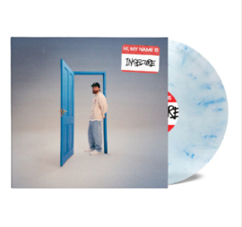 Sam Tompkins My Name Is Insecure LP - Blue White Vinyl-