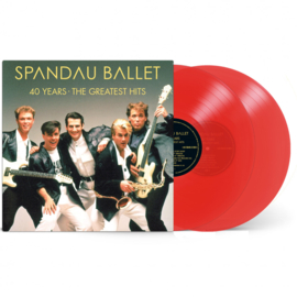 Spandau Ballet 40 Years The Greatest Hist 2LP - Red Vinyl-