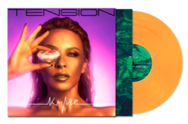 Kylie Minogue Tension LP - Orange Vinyl-