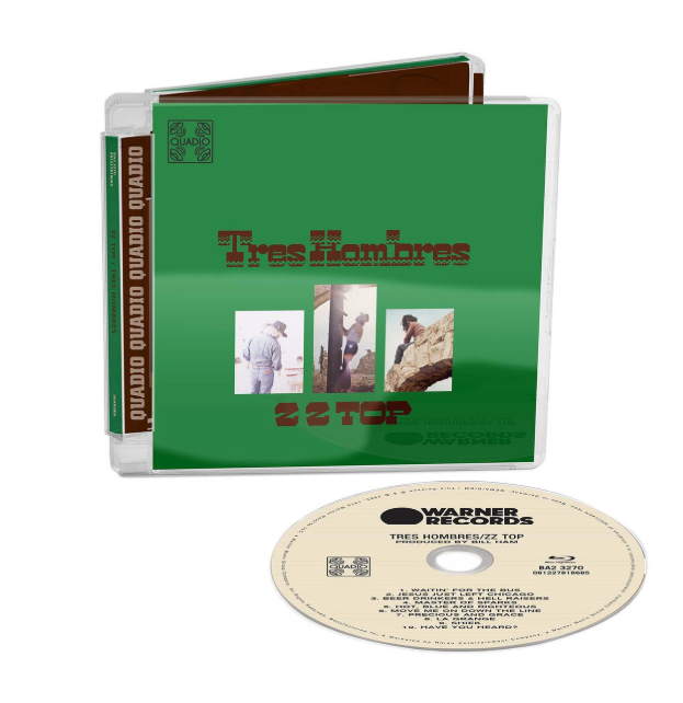 ZZ Top Tres Hombres (Quadio) Blu-Ray Audio Disc