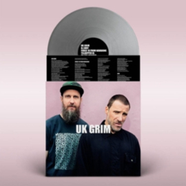 Sleaford Mods Uk Grim LP - Silver Vinyl-