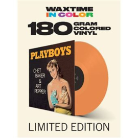 Chet Baker & Art Pepper Playboy LP - Orange Vinyl-