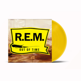 R.E.M. Out of Time LP - Yellow Vinyl-