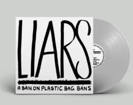Liars A Ban On Plastic Bag LP - Clear Vinyl-