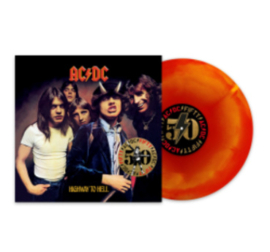 Ac/Dc Highway To Hell LP - Hellfire Coloured Vinyl-