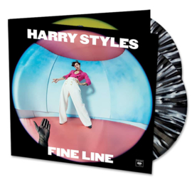 Harry Styles Fine Line 2LP - Black White Splatter Vinyl-