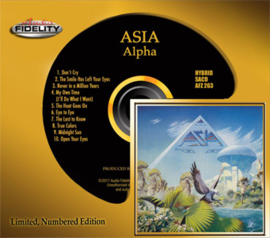 Asia Alpha Numbered Limited Edition Hybrid Stereo SACD